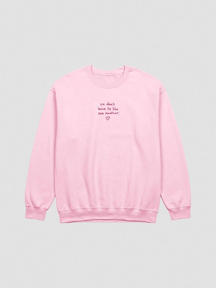 ONE ANOTHER (pink) embroidered crewneck product image (2)