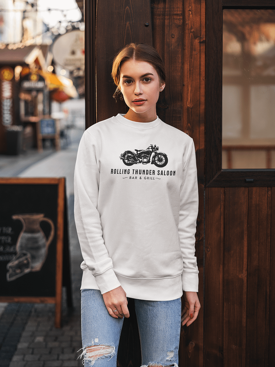 Vintage Motorcycle Crewneck Sweatshirt product image (50)