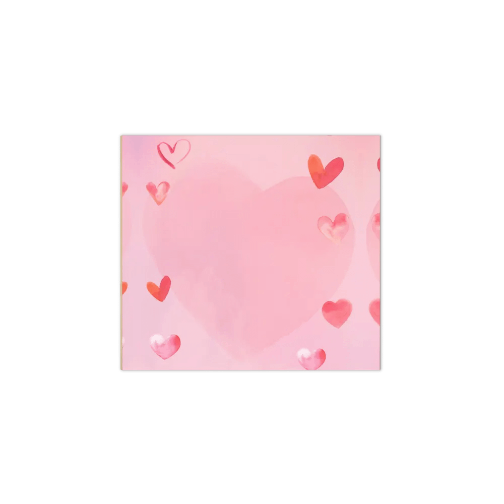 Pink Hearts Notepad product image (1)
