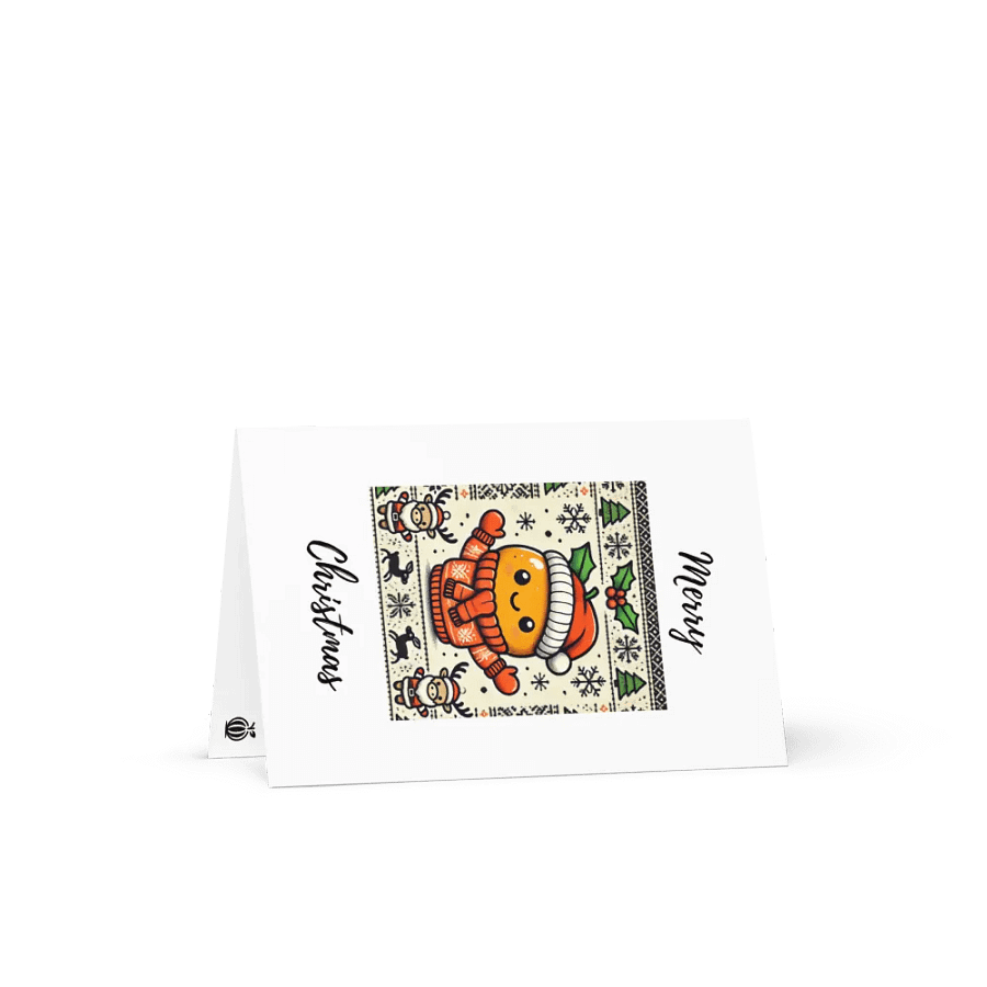 Tangerine Holidar Card product image (5)