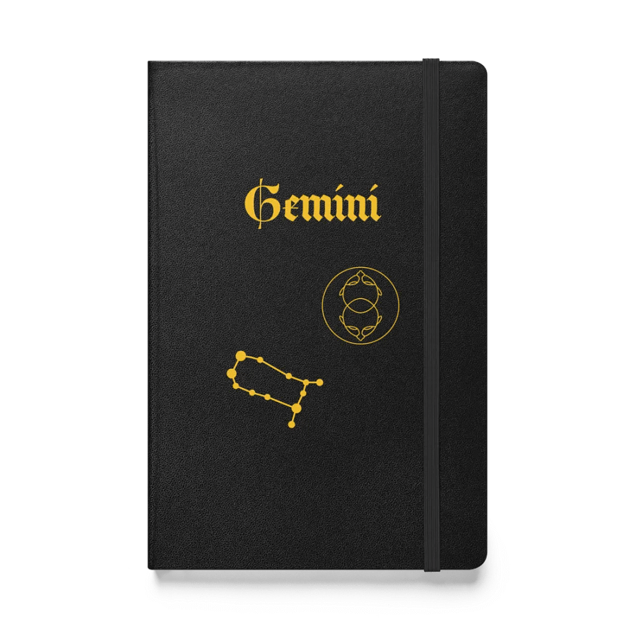 Yellow Gemini Constellation Journal product image (1)