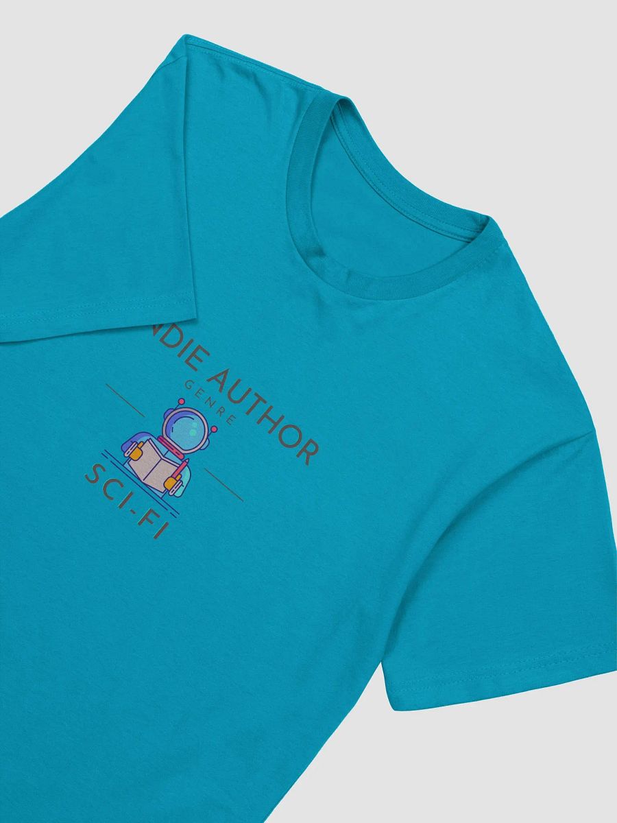 Indie Author Genre Sci-Fi Supersoft turquoise t-shirt product image (4)