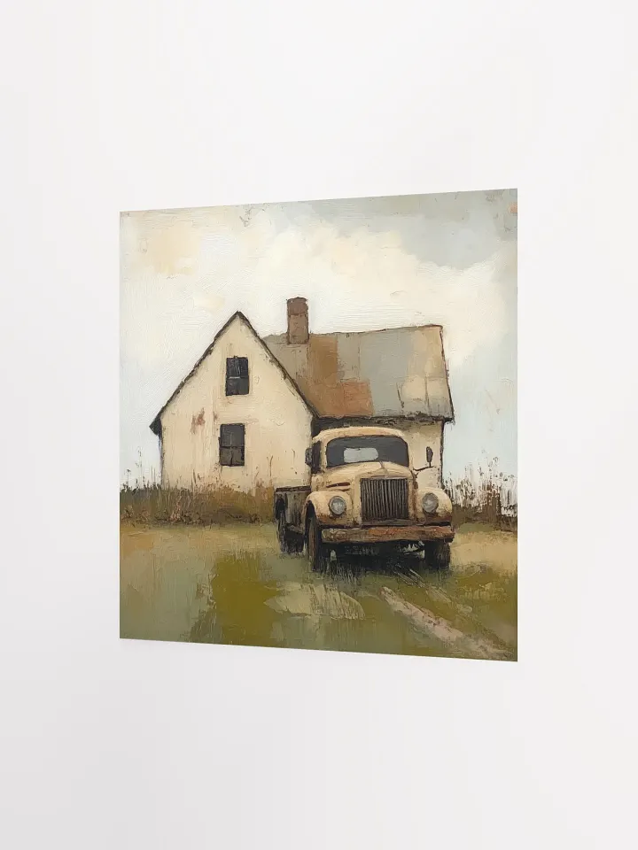 Farmhouse Sky: Truck I Art Print product image (2)