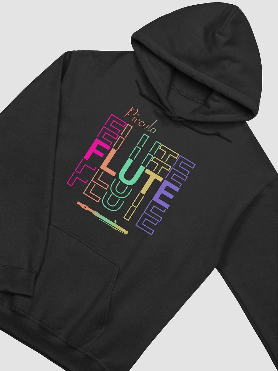 Symmetrical Flute Graphic Hoodie - Piccolo - Unisex product image (3)
