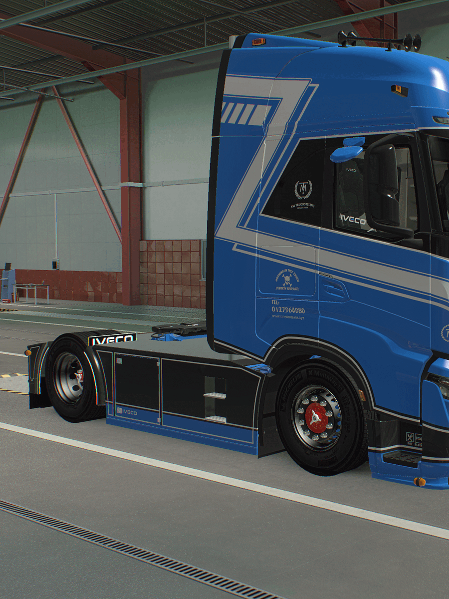Iveco S Way Paintjob | Changeable Multi Color Skin | Compatible with Tuning Pack by MDT product image (7)