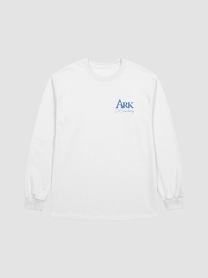 Ark Long Sleeve White T-Shirt product image (1)