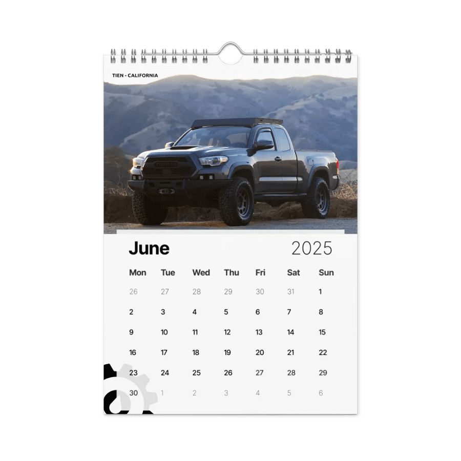 2025 Team Oil Drop Calendar product image (3)
