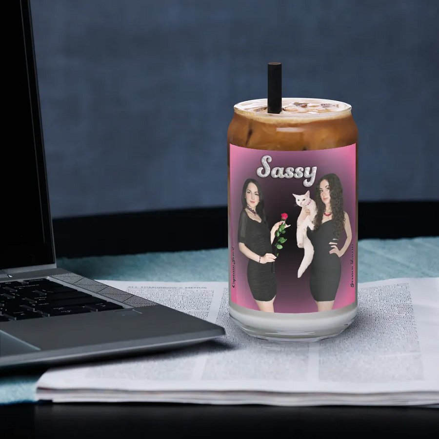 JLis & Cap Jen - Glass can product image (3)
