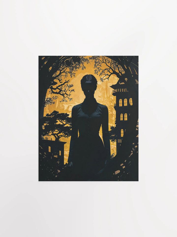 The Watcher at Dusk Matte Poster product image (1)