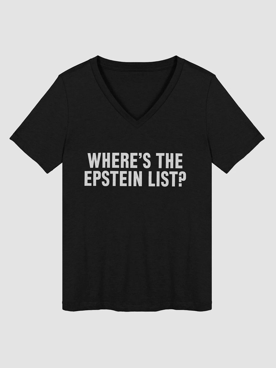 Where's the Epstein List? product image (3)