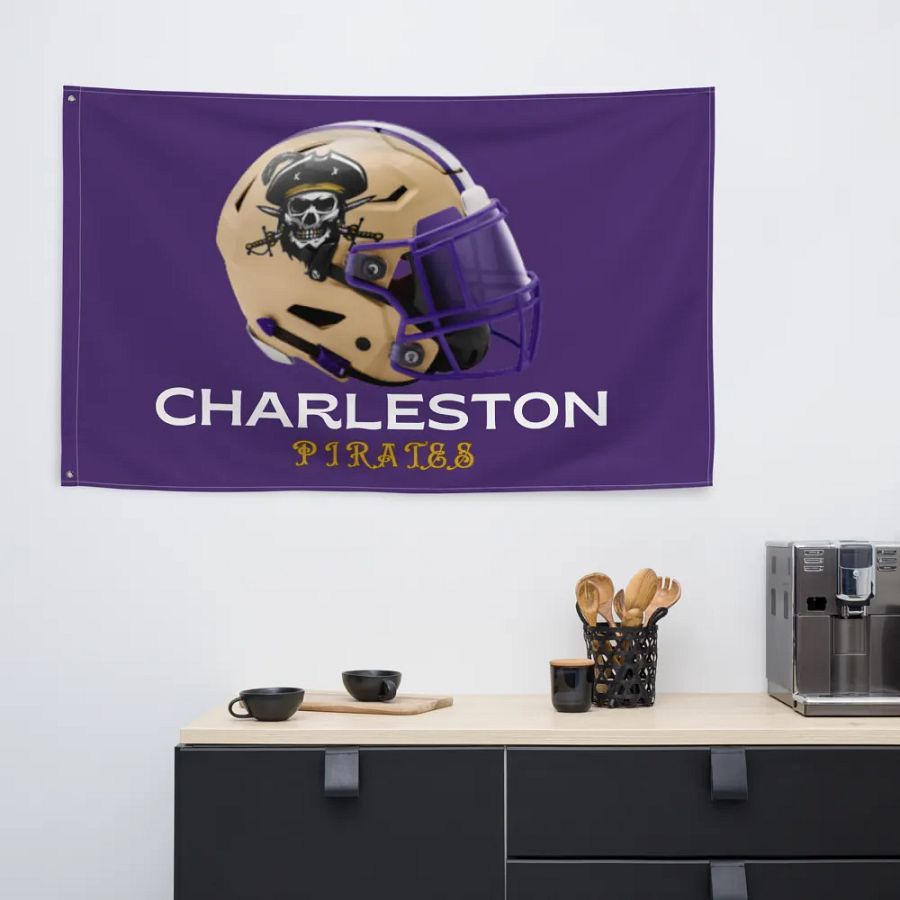 Charleston Pirates Team Flag product image (6)