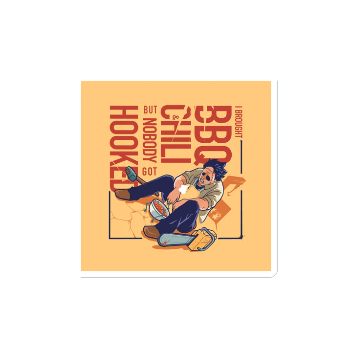 I Brought BBQ & Chili but... - Die-Cut Magnets product image (2)