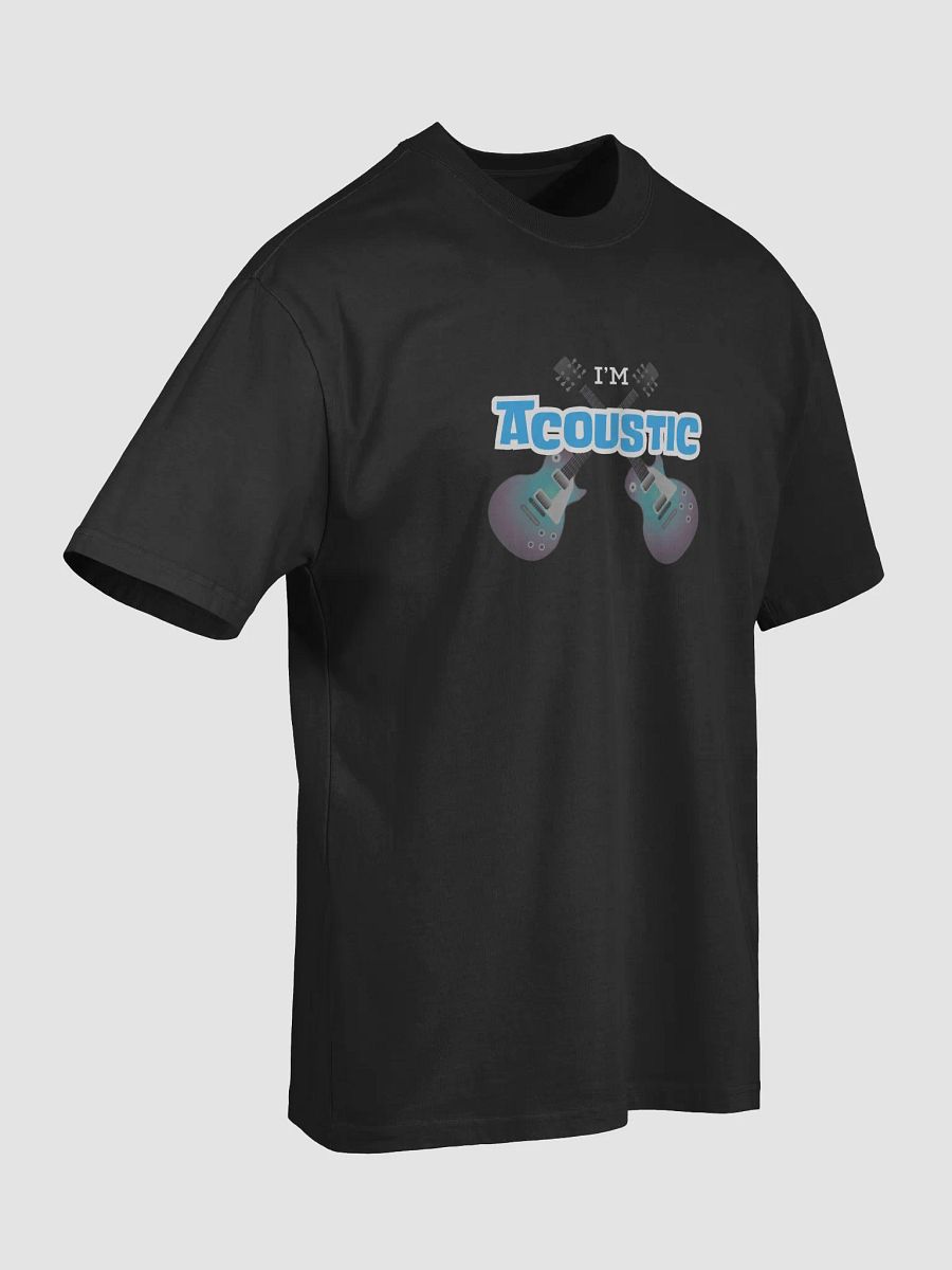 OVERSIZED I'm Acoustic T-Shirt product image (4)