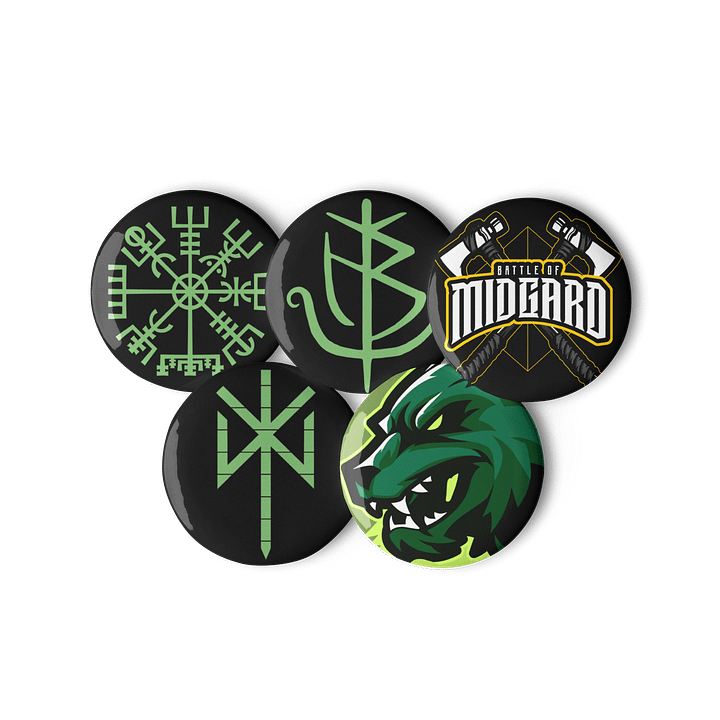 VANAHEIM VARGR BADGE SET product image (2)