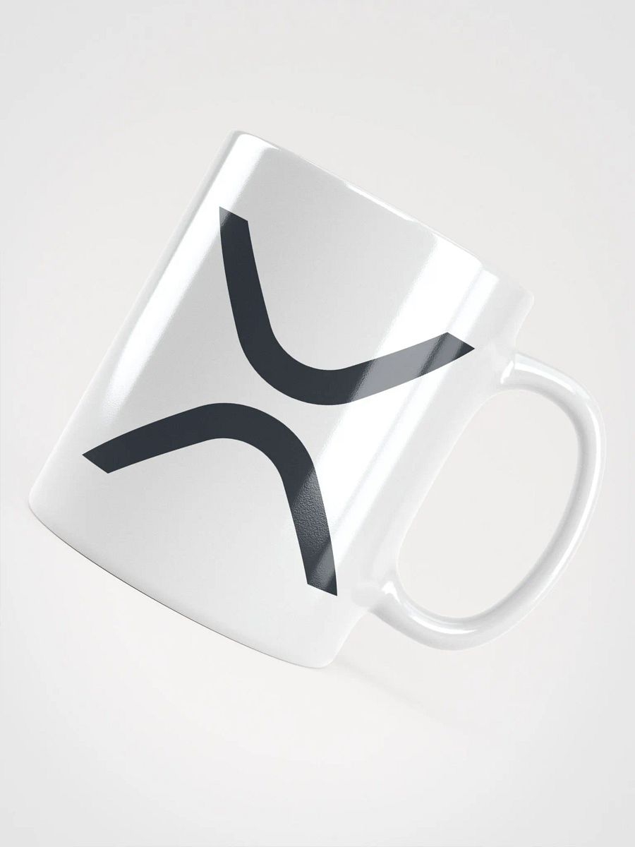 XRP Logo White Glossy Mug product image (5)