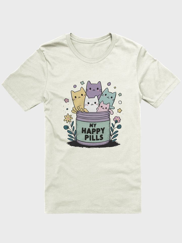 'My Happy Pills' Cat T-Shirt product image (2)