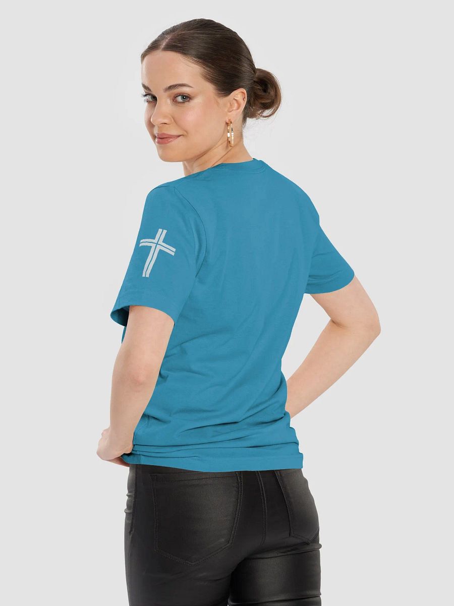 JESUS Bow Charm Bella Canvas Supersoft Tee product image (8)