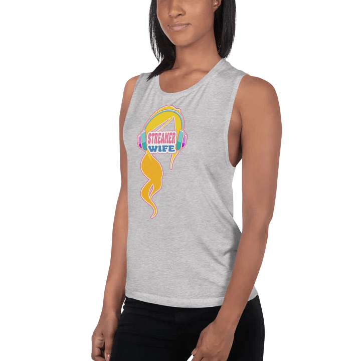 StreamerWife Graphic Muscle Tank (blonde) product image (14)