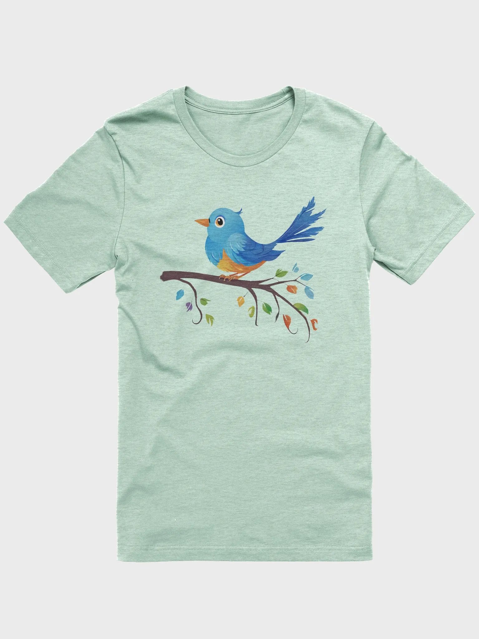a blue bird sitting on a branch product image (1)
