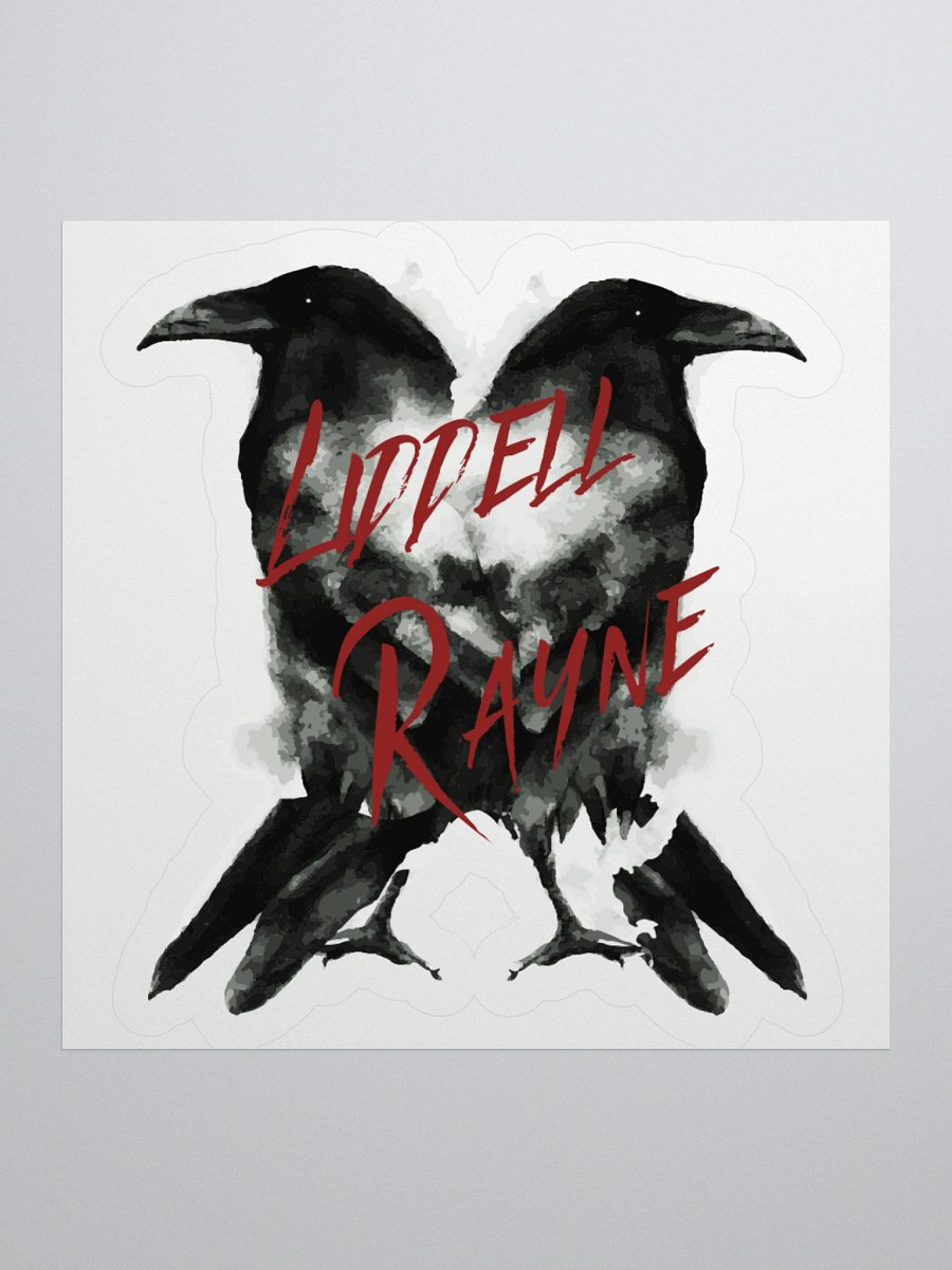 Two Ravens sticker W/ surprise Ebook download product image (1)