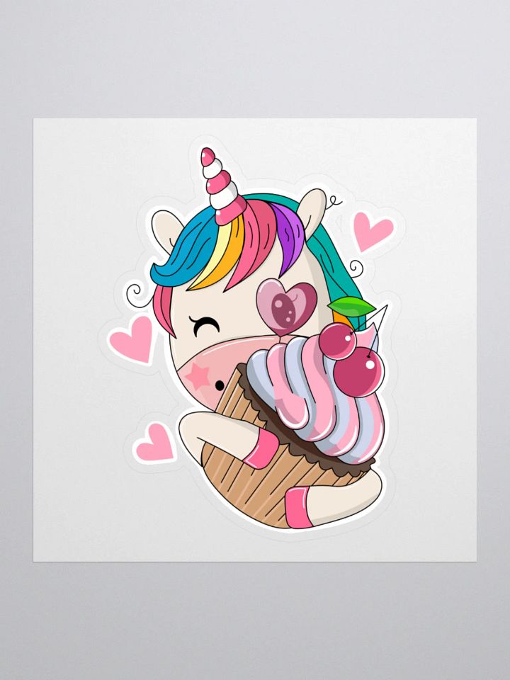 Dreamy Unicorn Sticker product image (1)