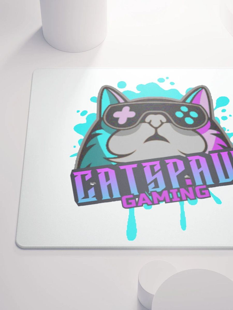 CatsPaw Gaming Logo Gaming Mat 18x16 product image (6)