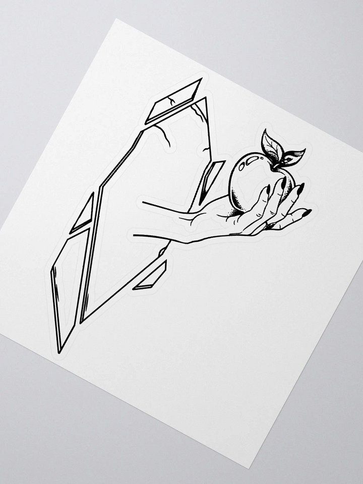 Hand in Mirror Sticker product image (2)