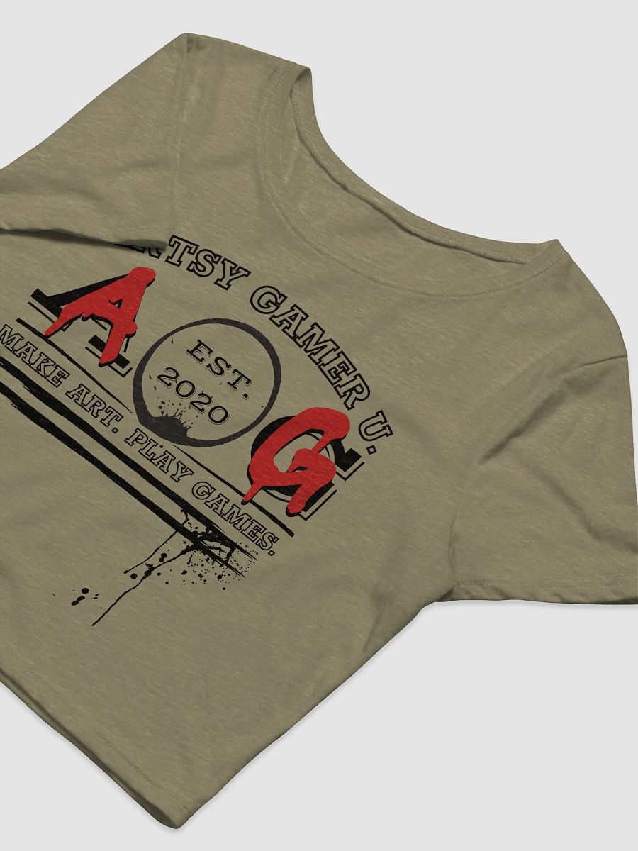 The Artist's Artsy Gamer Uni crop top product image (5)