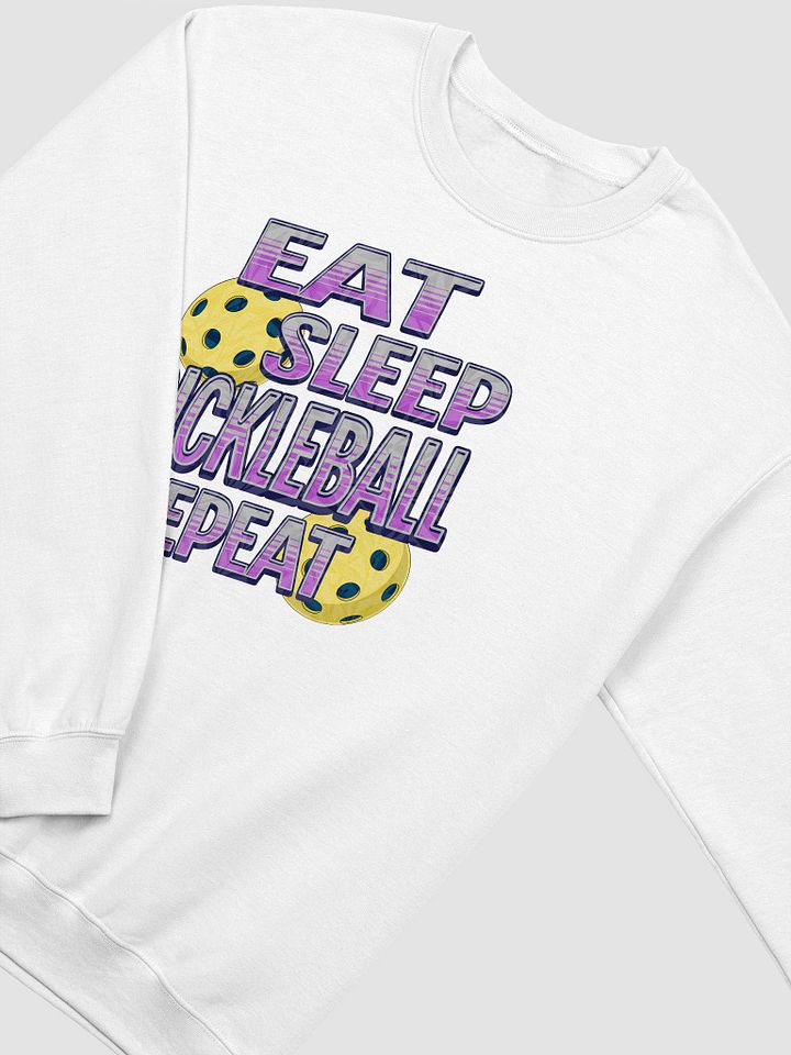 Eat Sleep Pickleball Repeat Angle Passion Crewneck product image (16)