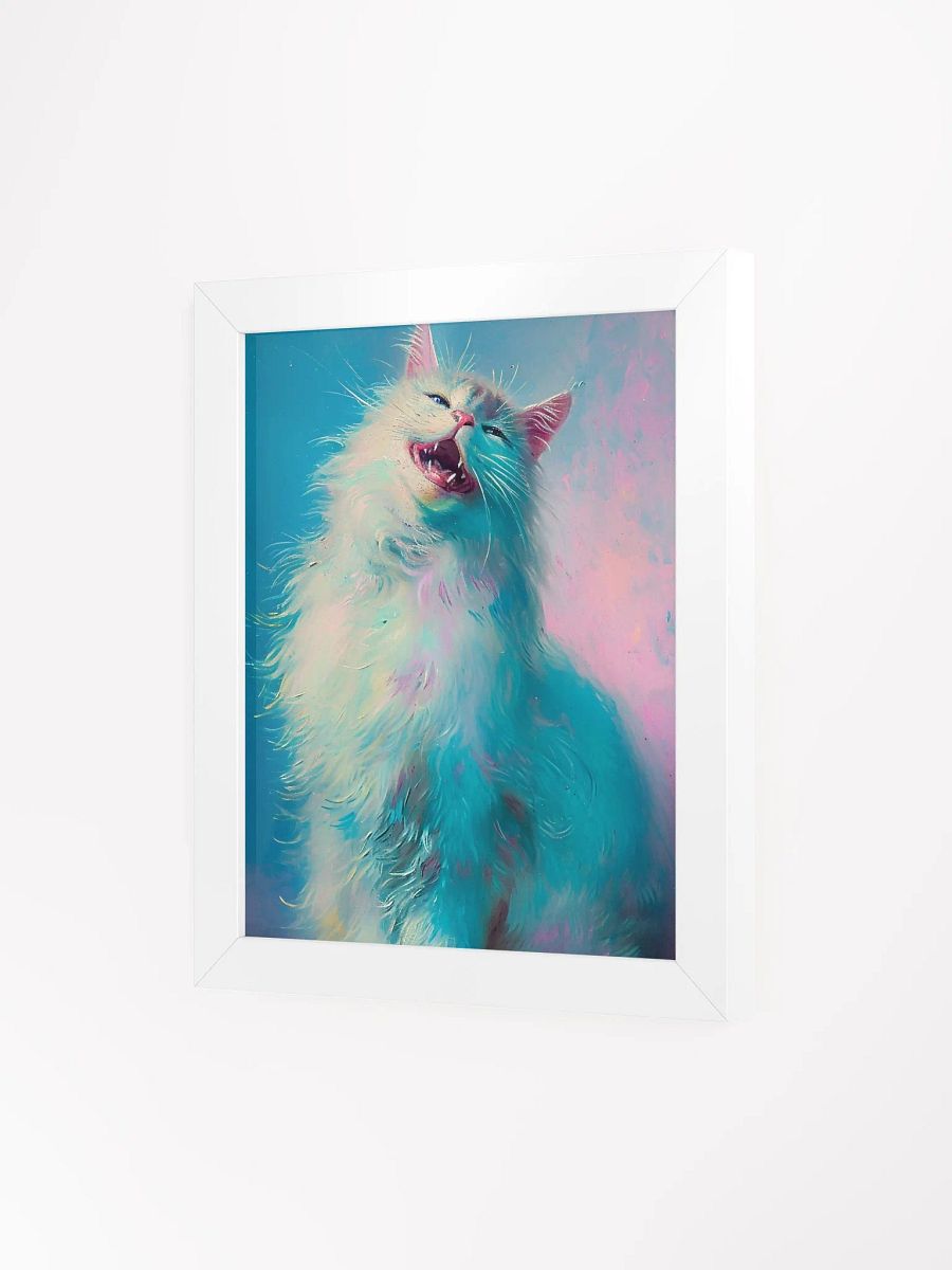 Whimsical Cat Dreams Framed Poster product image (3)