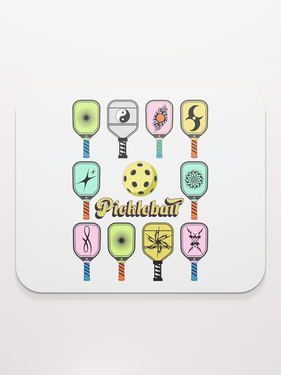 Pickleball Paddle Paradise Mouse Pad product image (1)