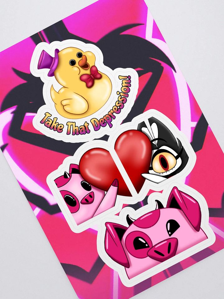 Hella Adorable Sticker Sheet product image (1)