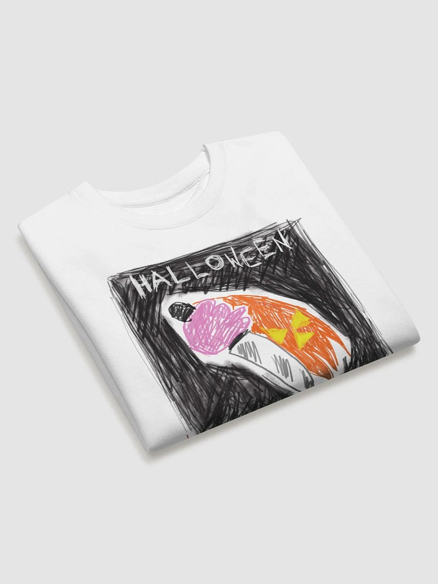 🔥 "Halloween" – CreepyKids Horror Unisex Art Sweater Print 🎃💀 product image (3)