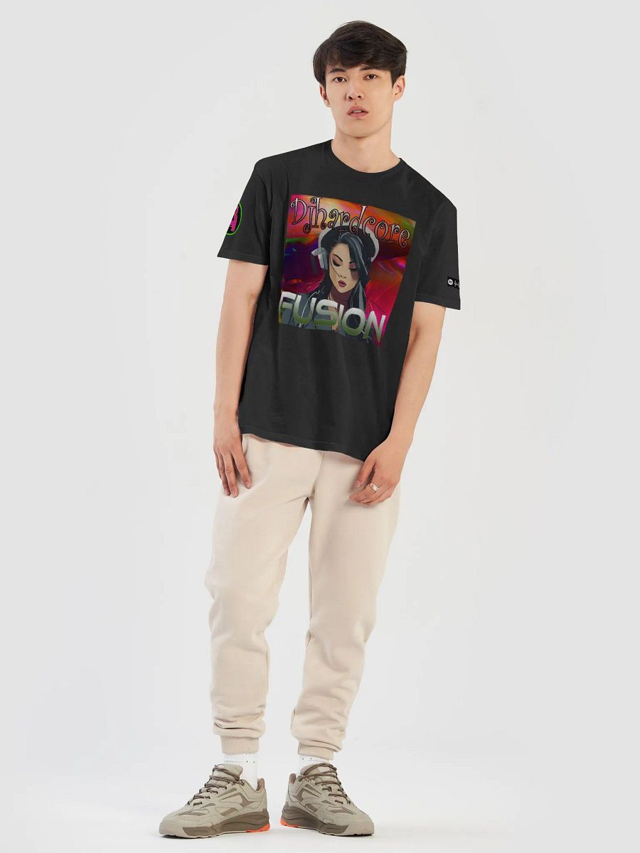 Neon Hardcore DJ Graphic Tee & Digital Download of Single 