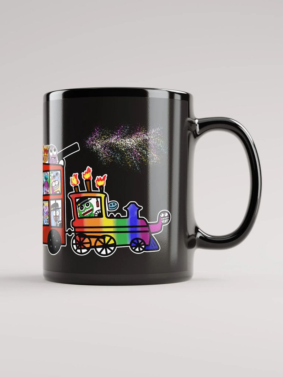 Dinosaur Streamfest Black Mug product image (5)