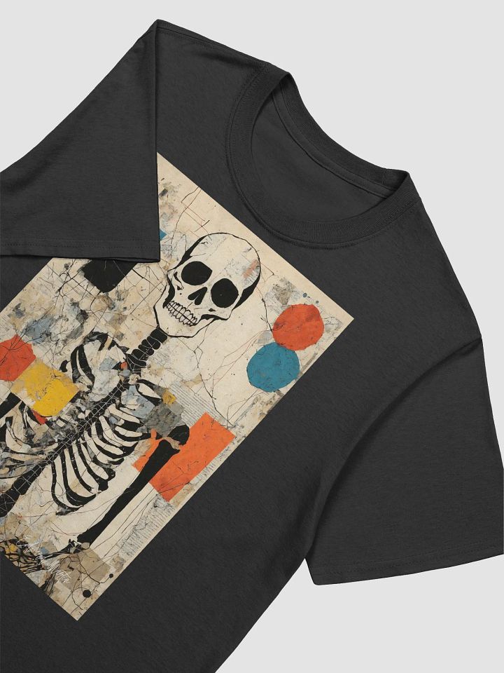 Mixed Media Skeleton Collage T-Shirt product image (1)