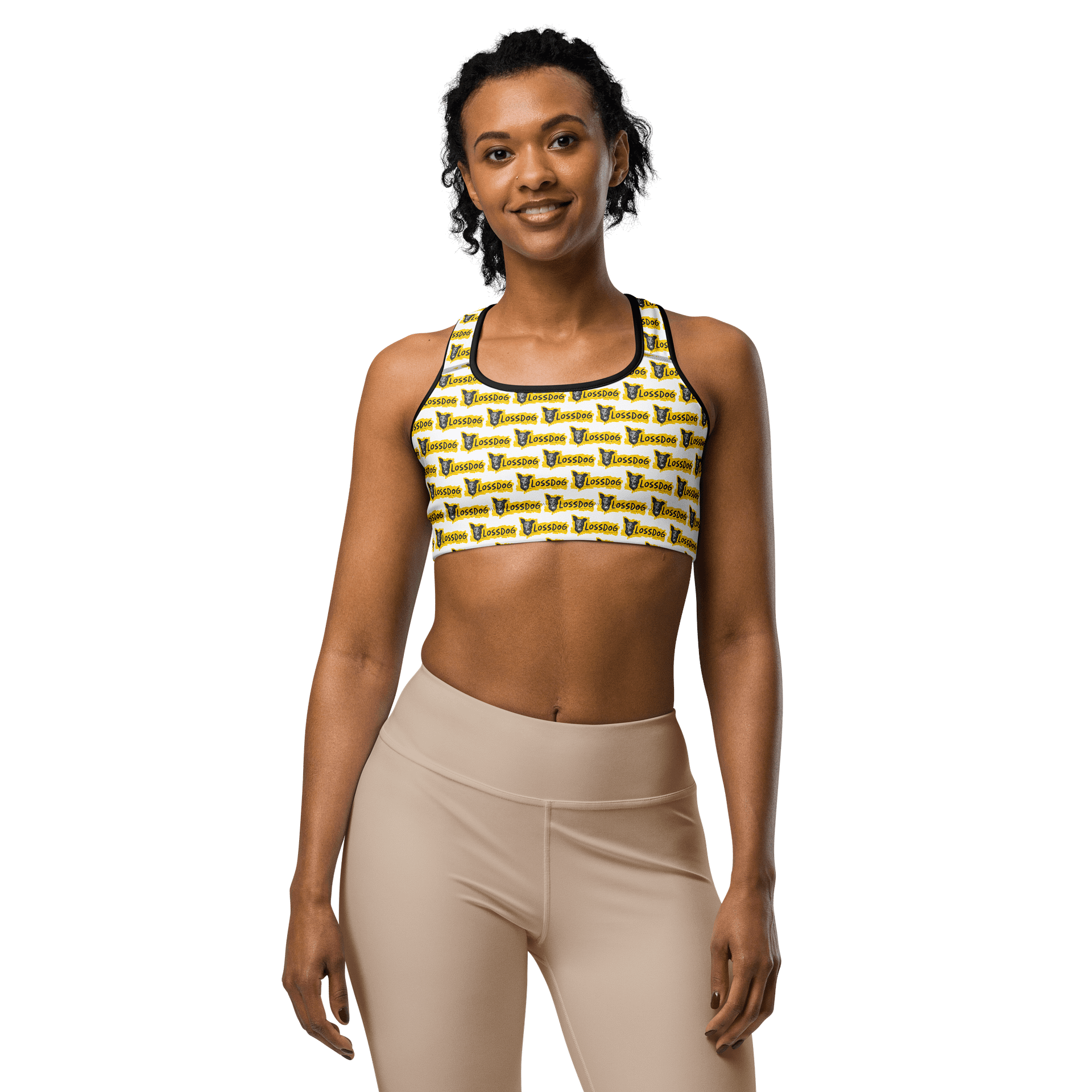 Lossdog All-Over Print Sports Bra product image (1)