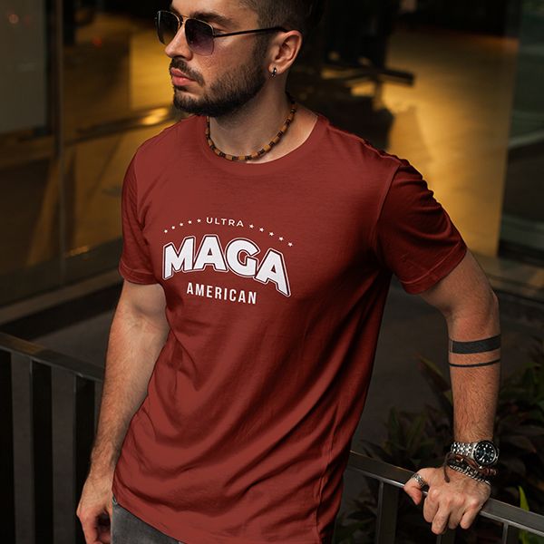 MAGA AMERICAN_Dark T-Shirt product image (5)