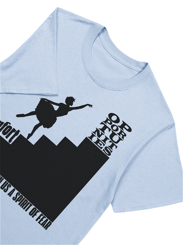 Opportunity begins at the end of our comfort zone. T-shirt product image (22)