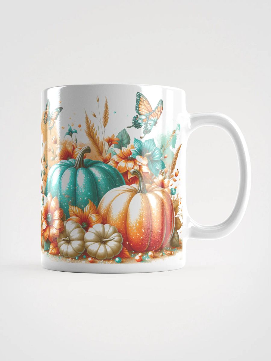 Autumn Bliss White Glossy Mug product image (3)