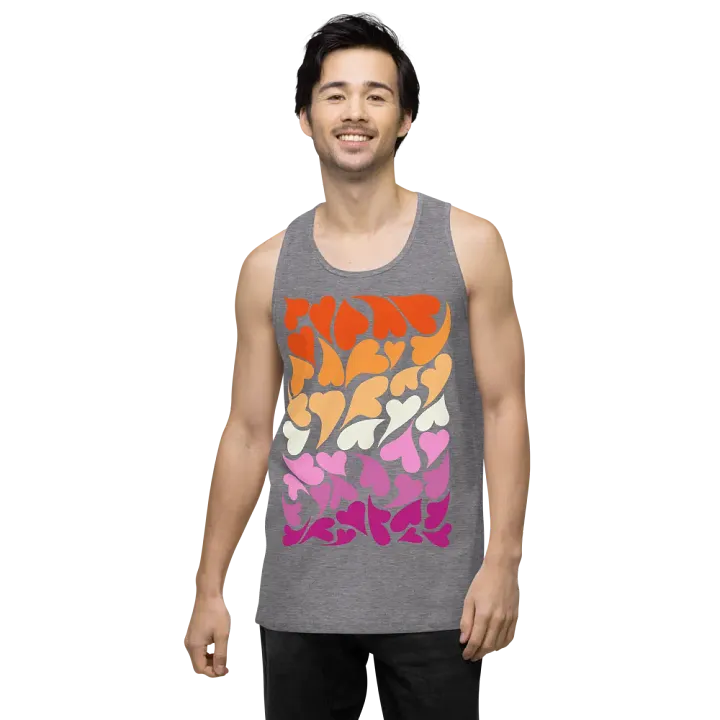 Nestled PRIDE Lesbian Tank Top product image (44)