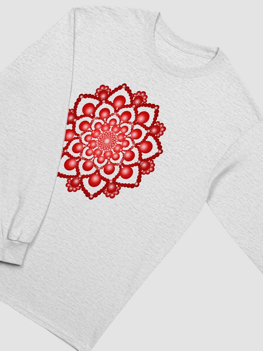 Red Dot Mandala Long Sleeve T-Shirt product image (36)