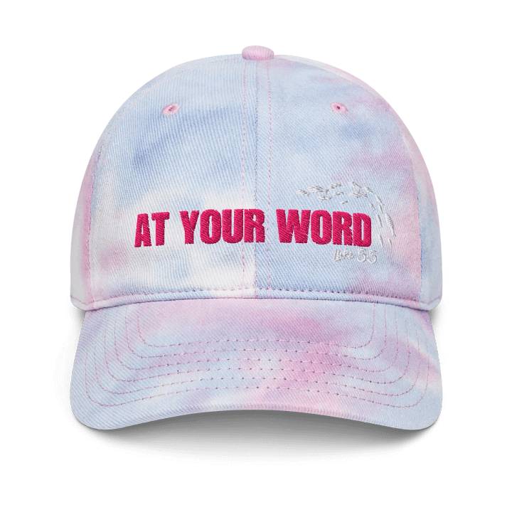 At Your Word Tye Dye Baseball Cap product image (1)