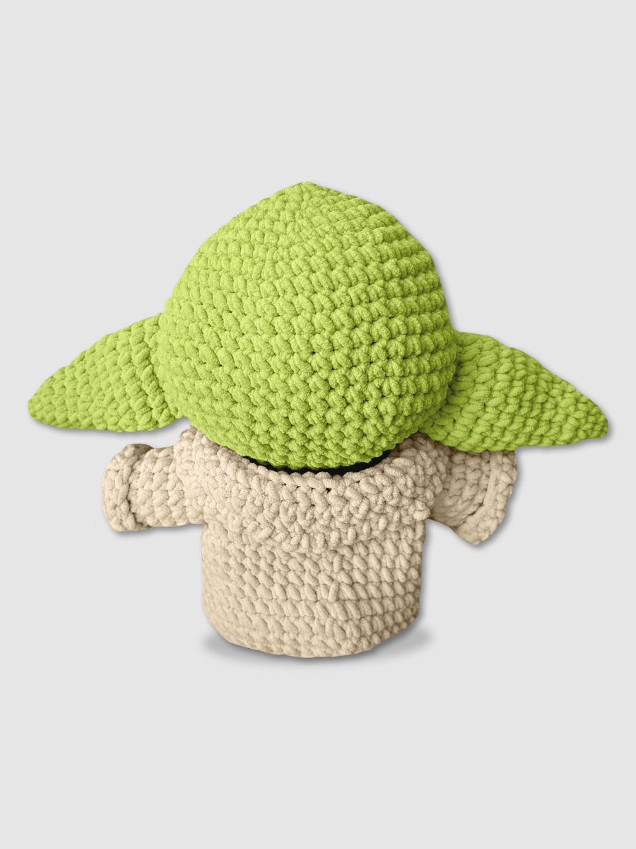 Adorable Green Alien - Handmade Crochet Plush product image (4)