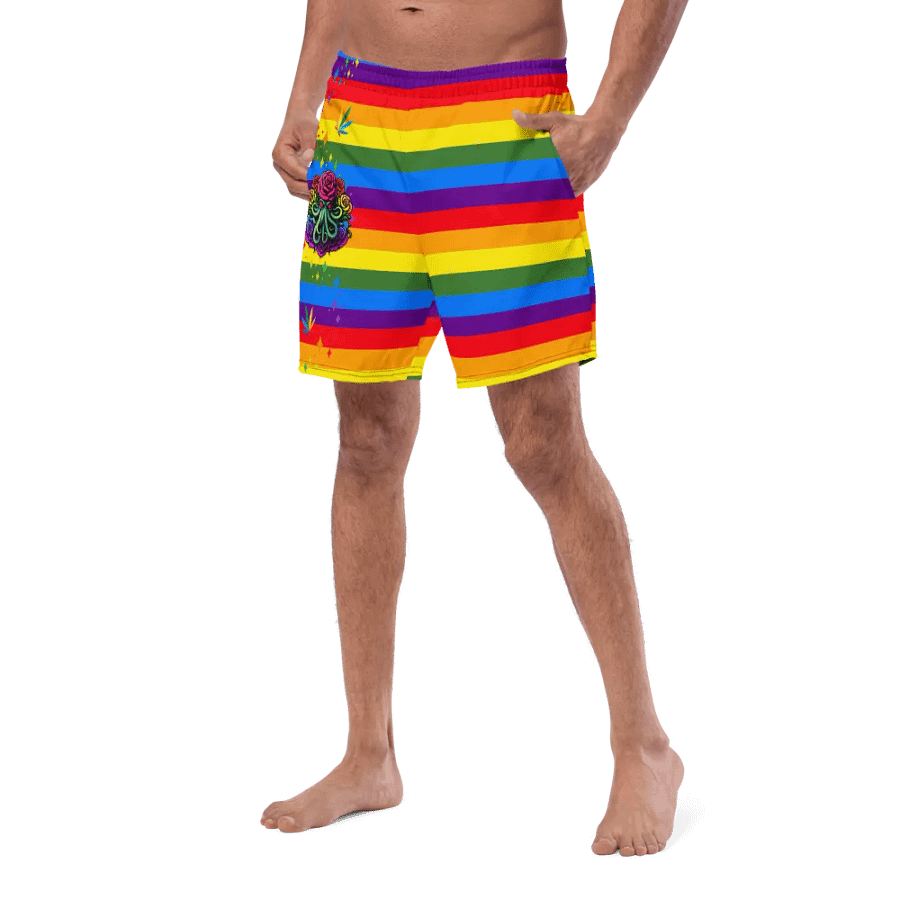 PRIDE Cthulhu Royalty Swim Shorts product image (7)