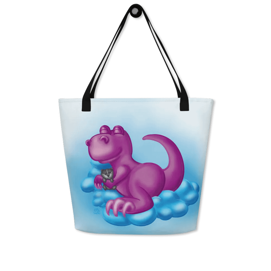 Sleepy Dino Tote product image (4)