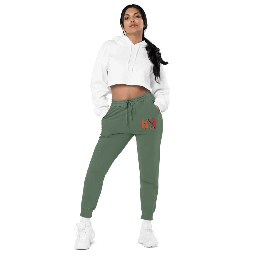 Spread Good Vibes in Style | Be Kind Pigment Dyed Joggers product image (1)