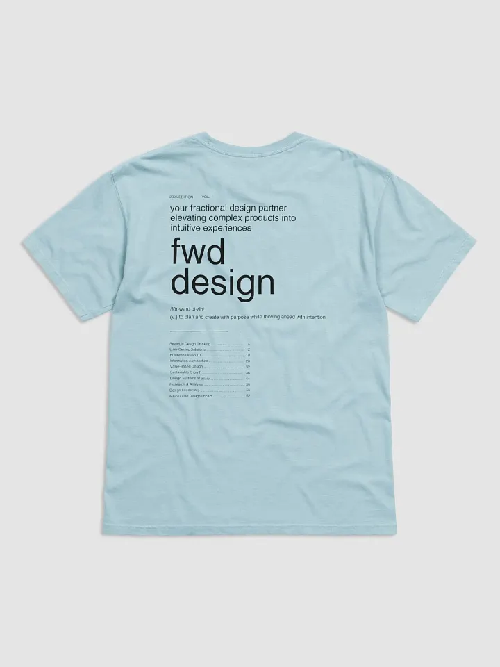 The Academic Collection: fwd design (black) - 100% cotton product image (1)