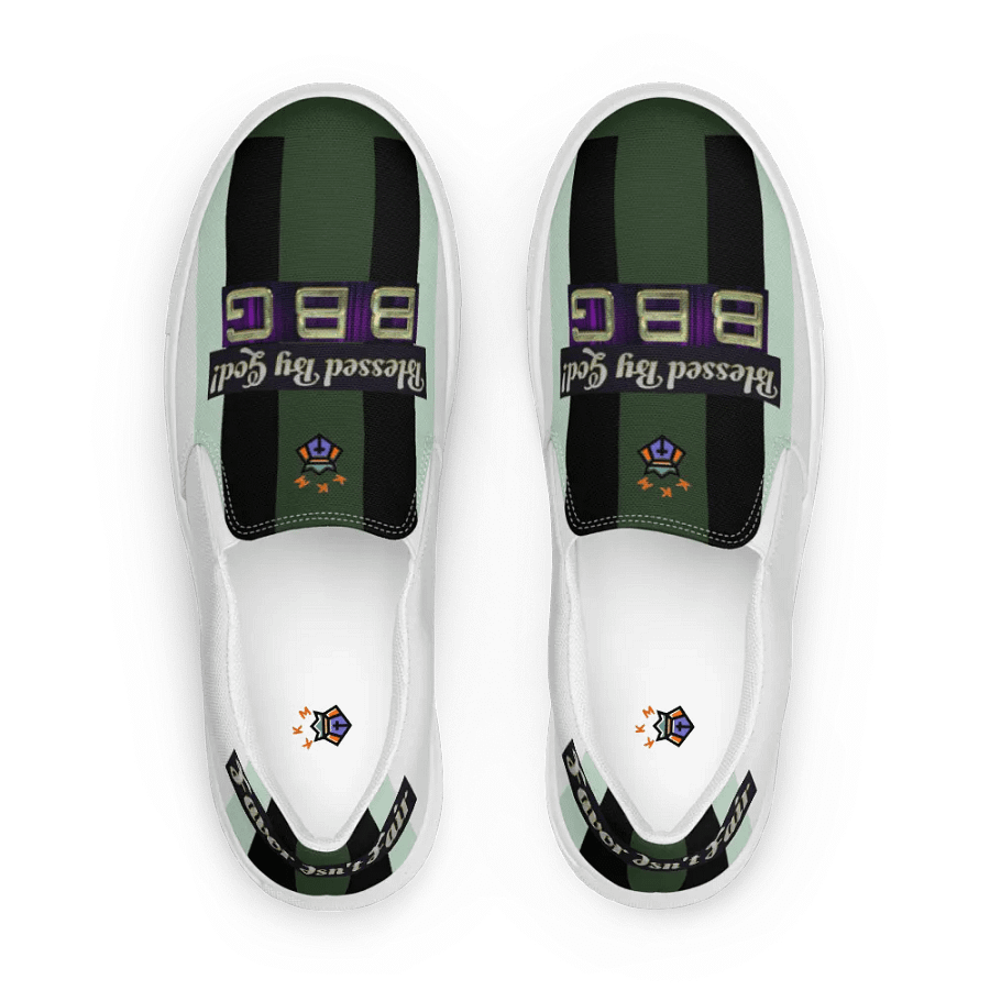 BBG Green & Black Men's Slip Ons product image (2)