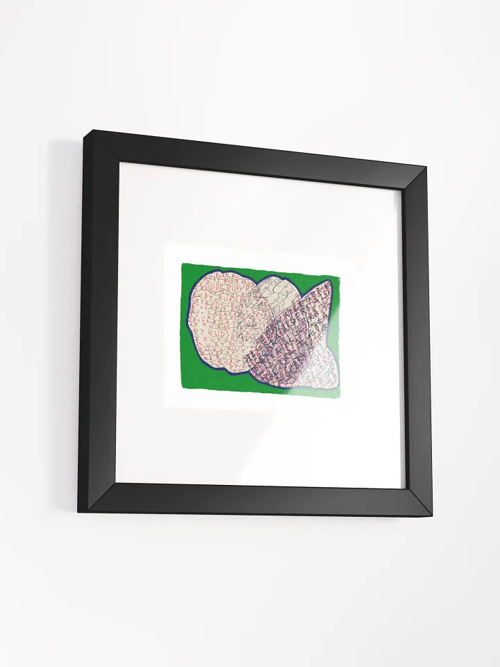 rudy give us a shot algebra Panel Card Print Framed product image (1)
